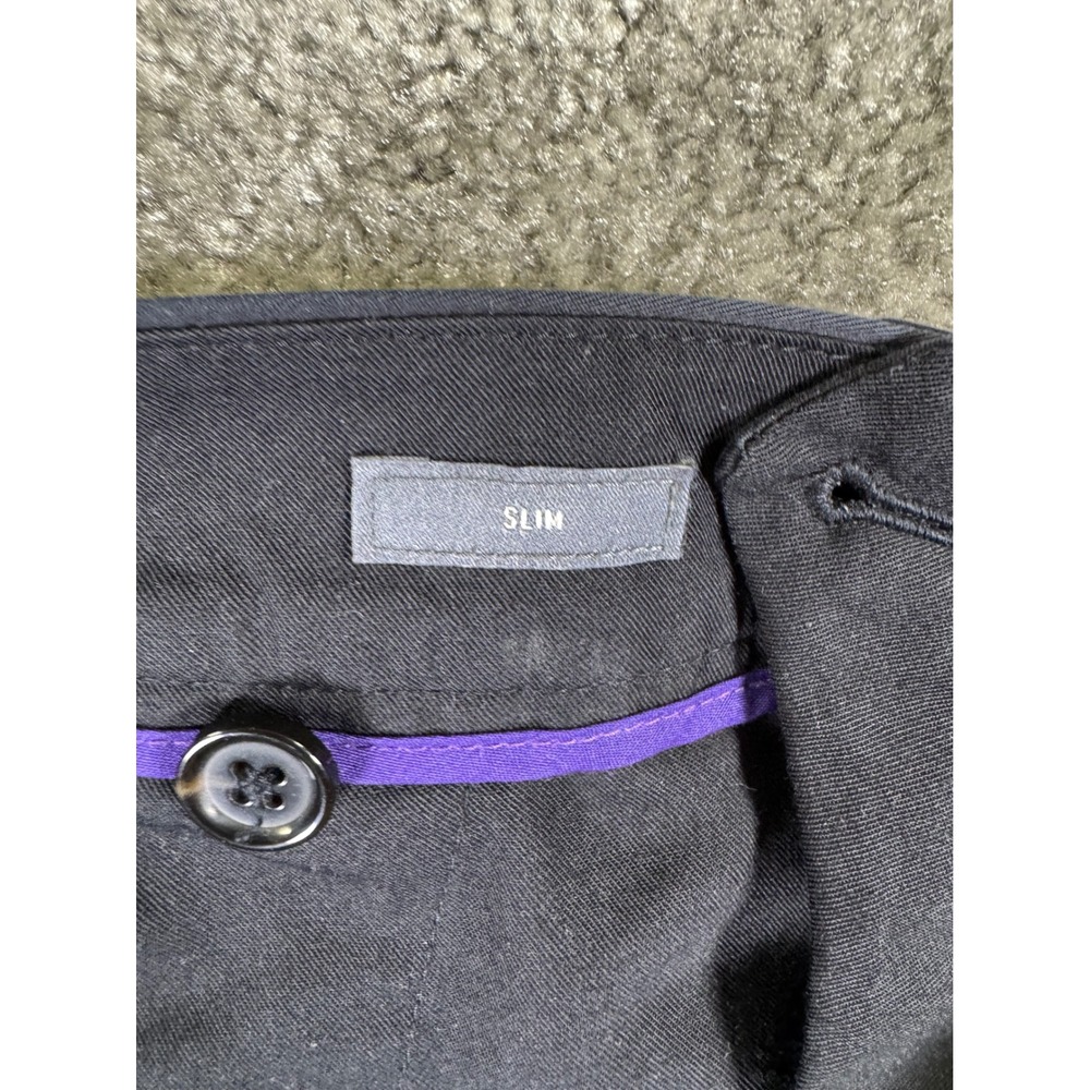 Bonobos Tuesday Slim Fit Chinos Mens 32x30 Navy Blue Cotton Pants - Picture 5 of 8